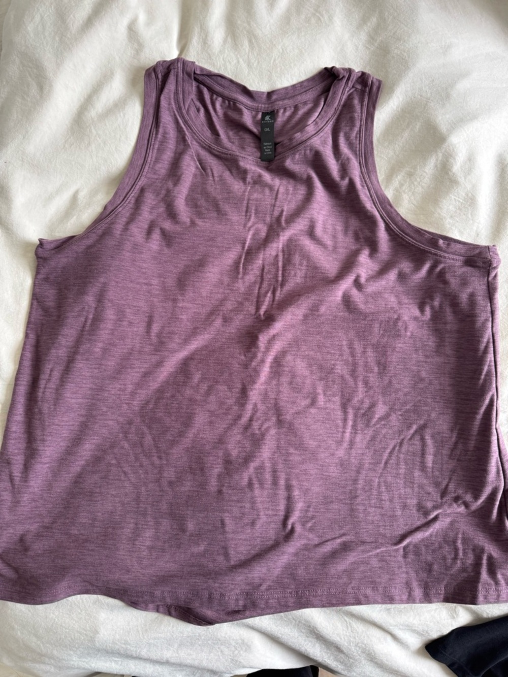 Purple Sleeveless Tank Top
